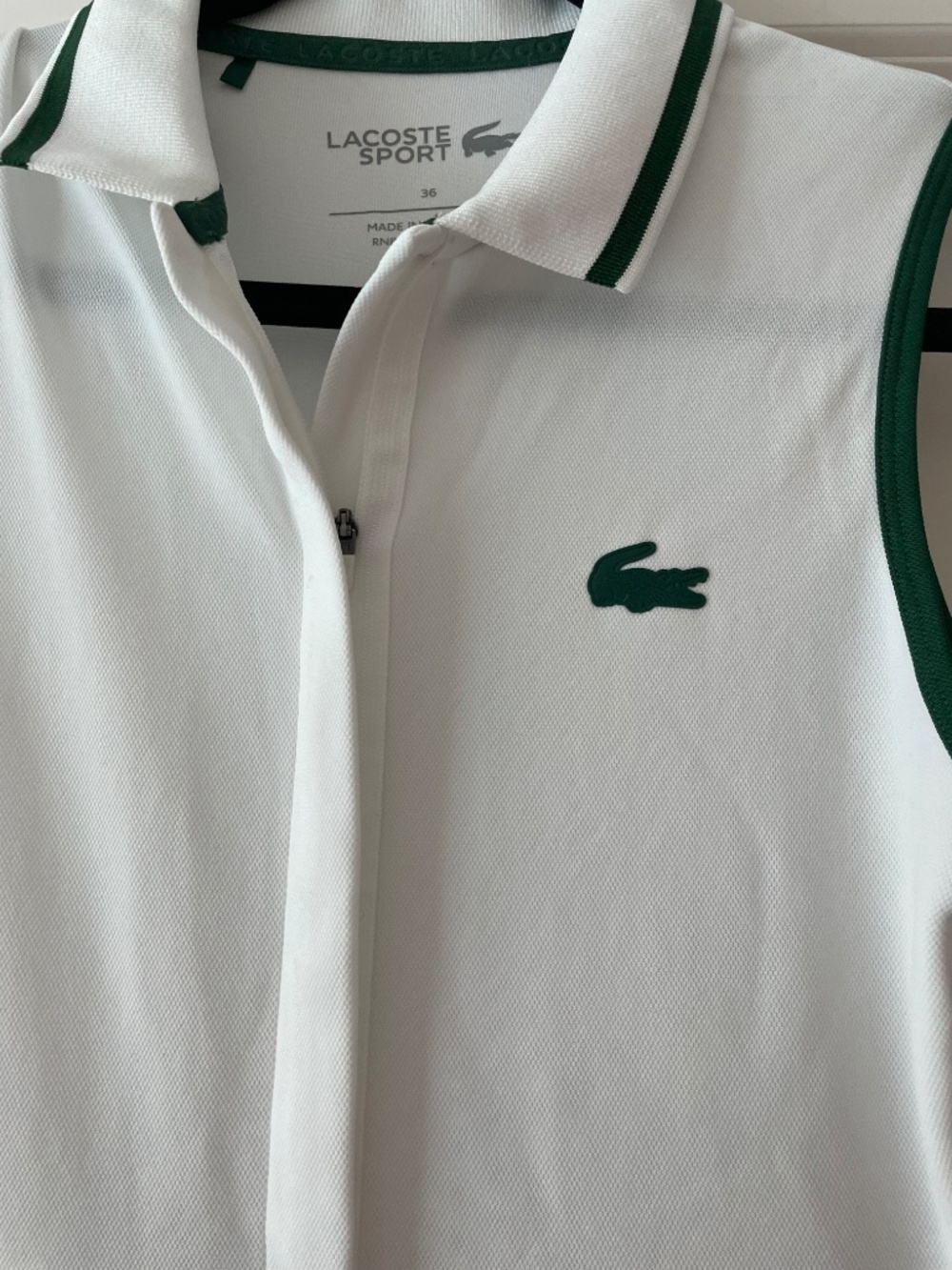 Lacoste Women’s Tennis Dress with Liner - Picture 3 of 5